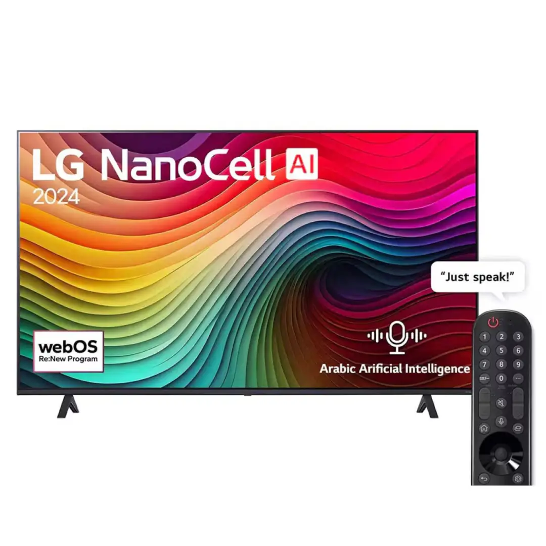 LG 75 Inch NanoCell 75NANO81T6A 4K Smart TV 2024
