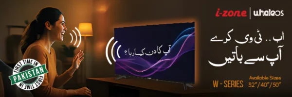 iZone 40W700 Smart 40" Led With Voice Assistant - Image 2