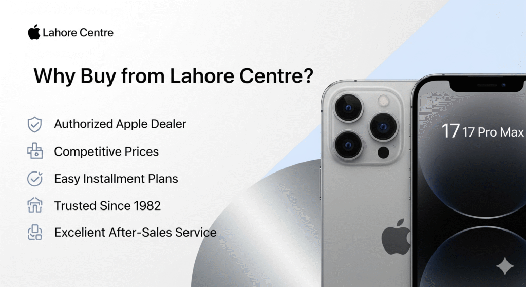 Why Buy from Lahore Centre