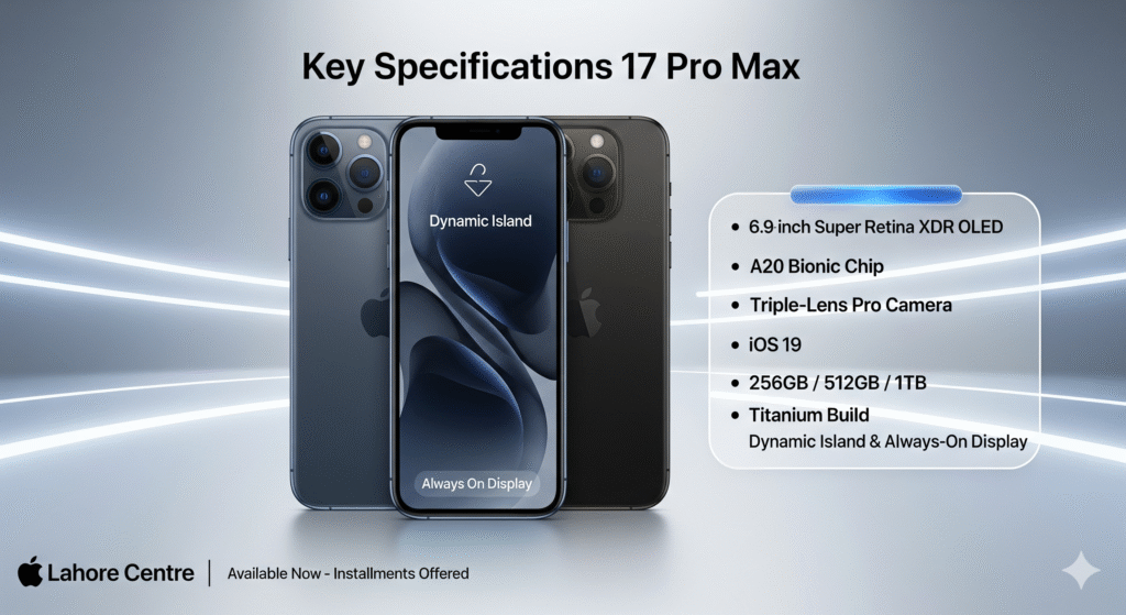 comparison between iPhone 16 pro max and iPhone 17 pro Max