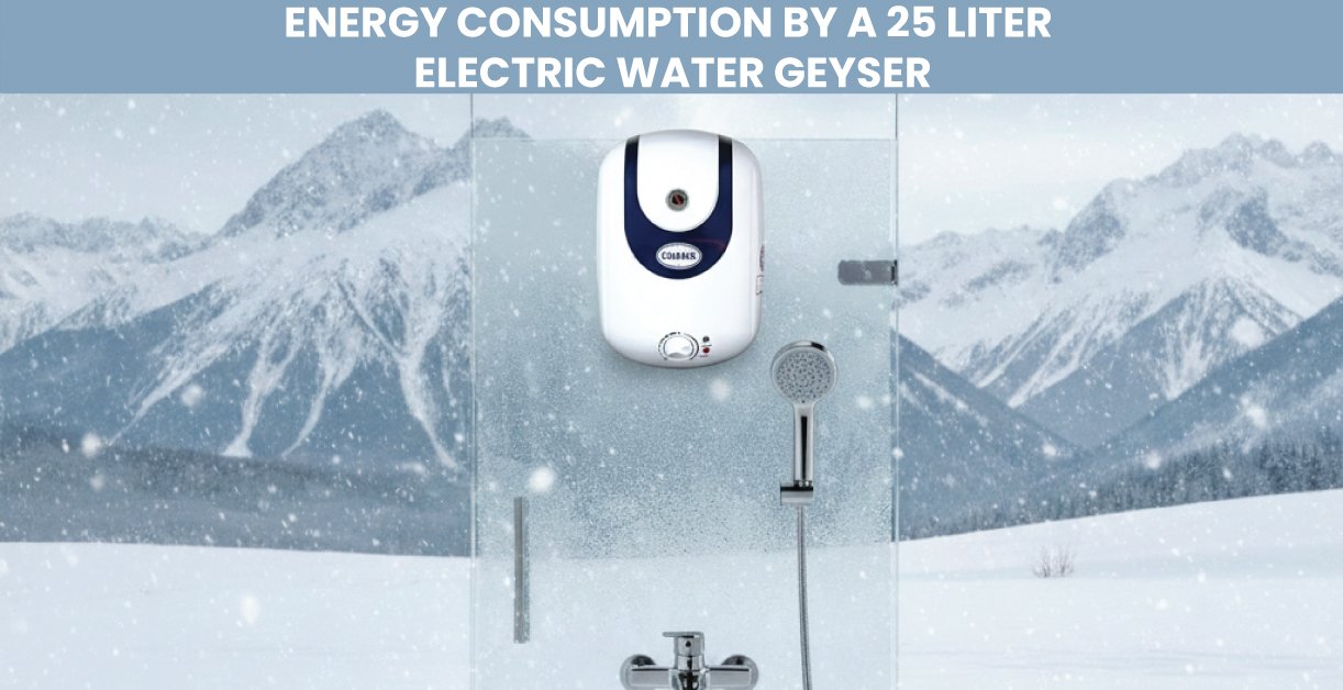 Energy Consumption by a 25-Litre Electric Geyser