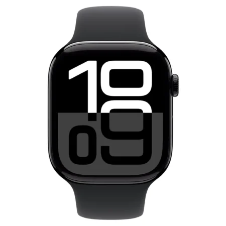 Apple Watch Series 10 GPS With 46mm Jet Black Aluminum Case