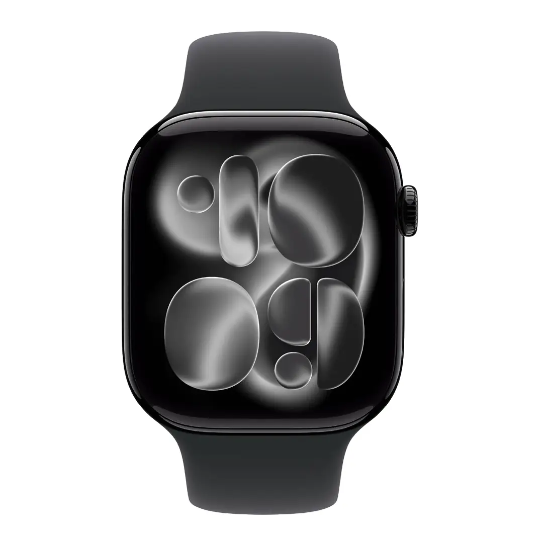 Apple Watch Series 11 GPS with 46mm Jet Black Aluminum Case - Image 2