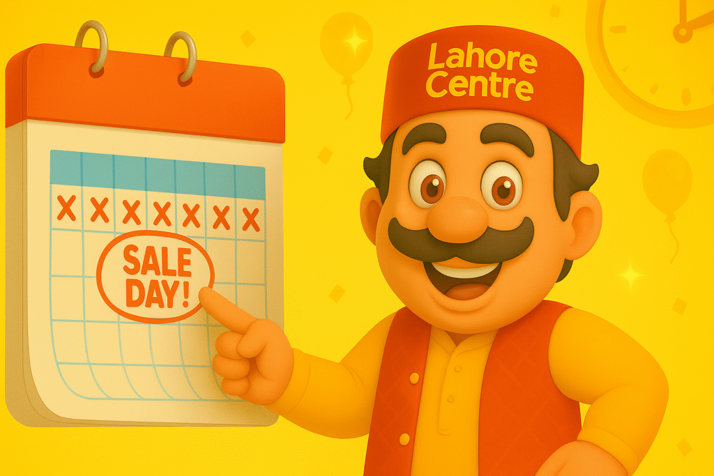 Countdown begun for loot mela sale at Lahore Centre