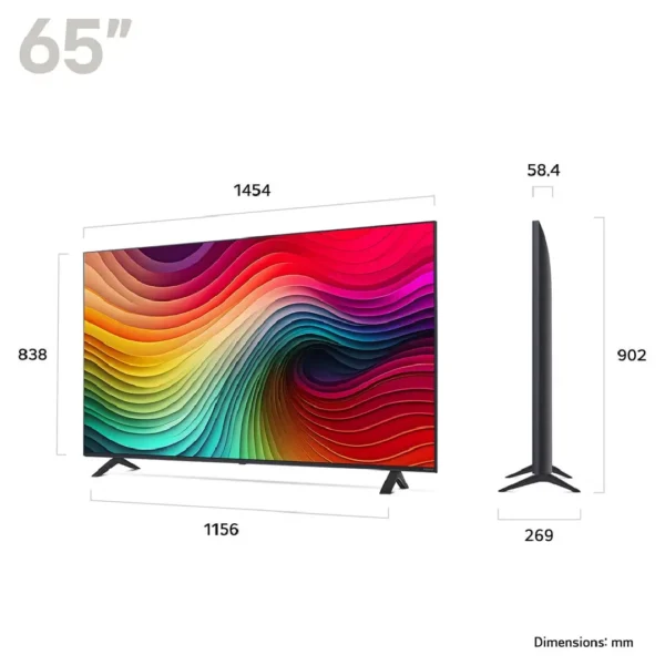 LG NANO81 NanoCell AI 4K 65"Smart TV - Image 2