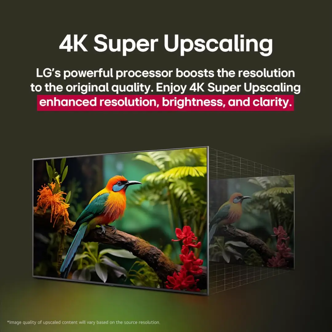 LG UA84 UHD 4K 65" AI Smart TV