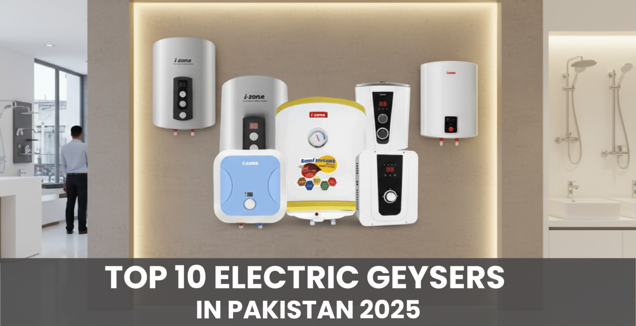 Top 10 electric geysers at Lahore Centre in 2025