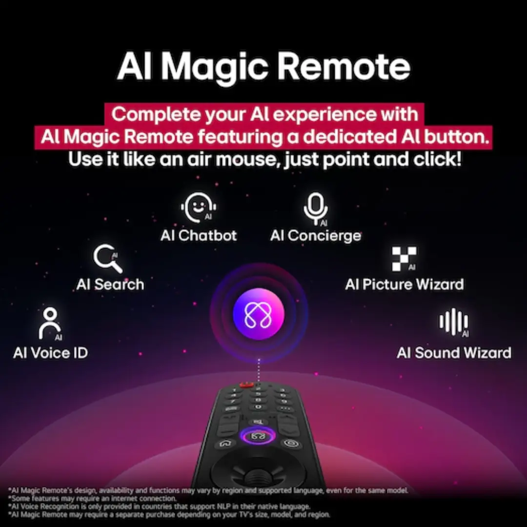 LG UA84 UHD 4k 65″ AI Smart TV