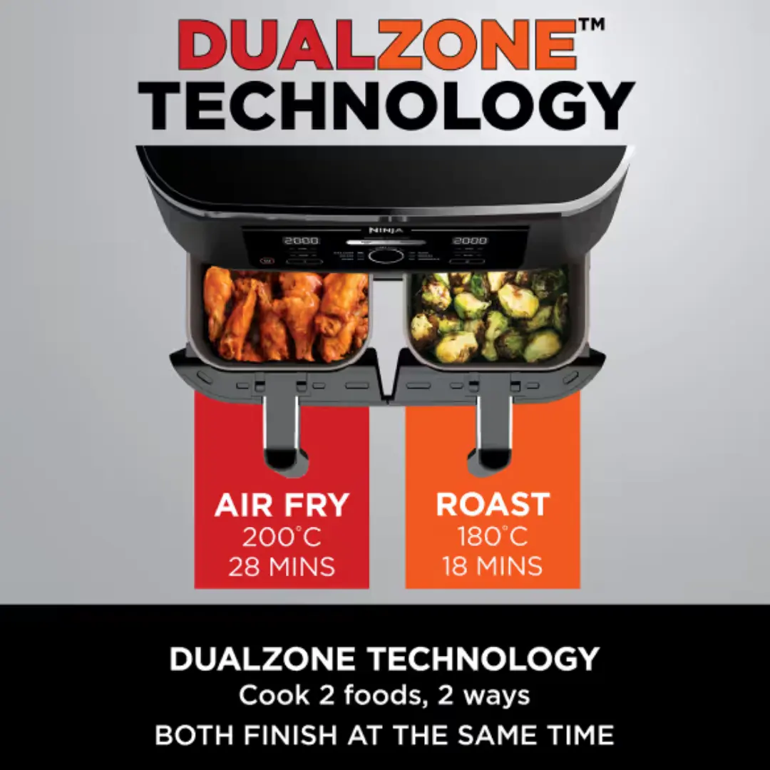 Ninja AF400UK Foodi MAX Dual Zone Air Fryer