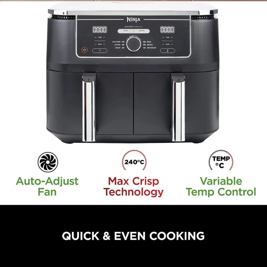 Ninja AF400UK Foodi MAX Dual Zone Air Fryer