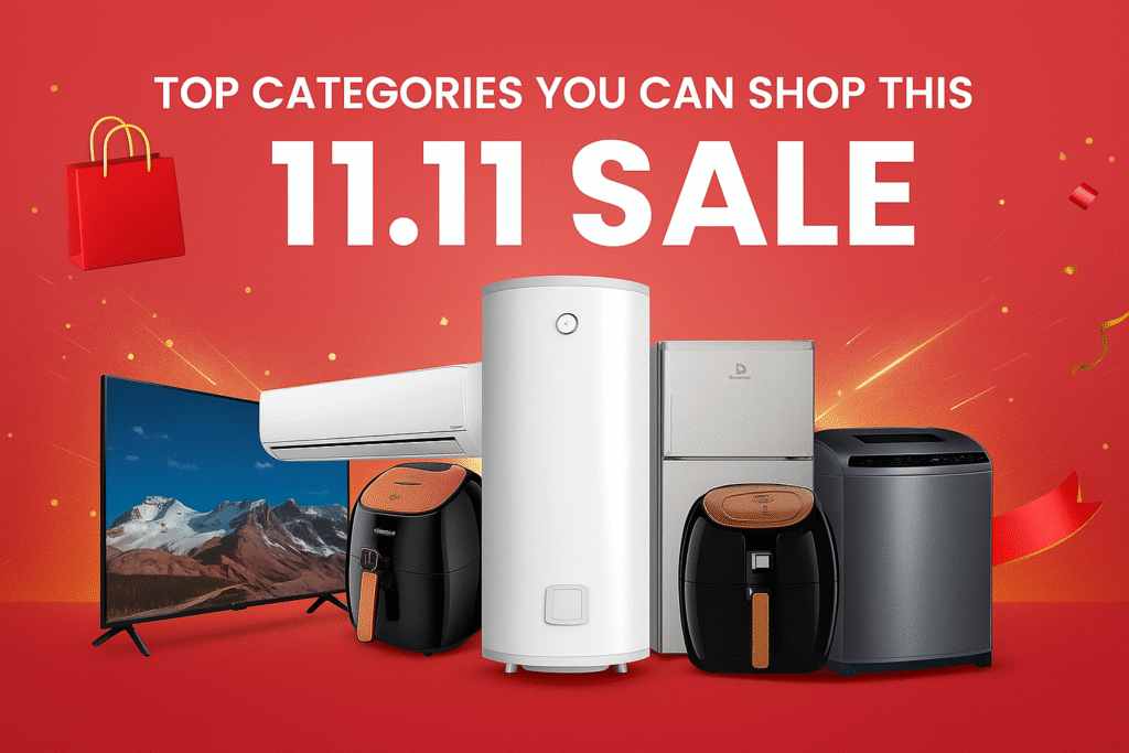 Top Categories You Can Shop This 11.11 Sale