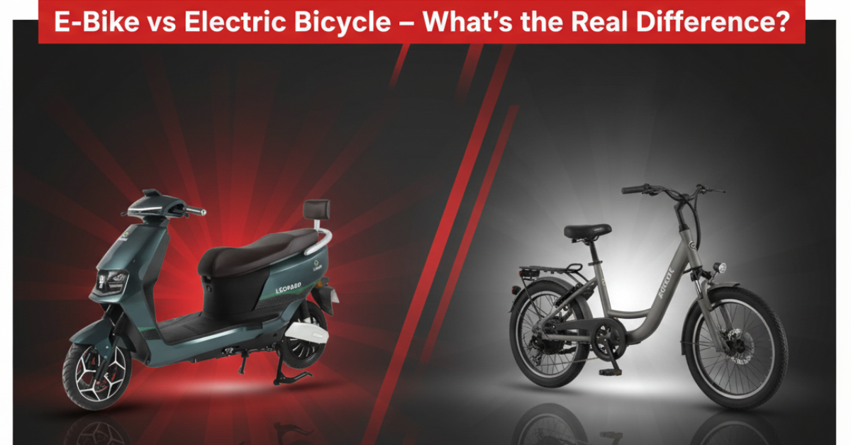 E-Bike vs Electric Bicycle – What’s the Real Difference