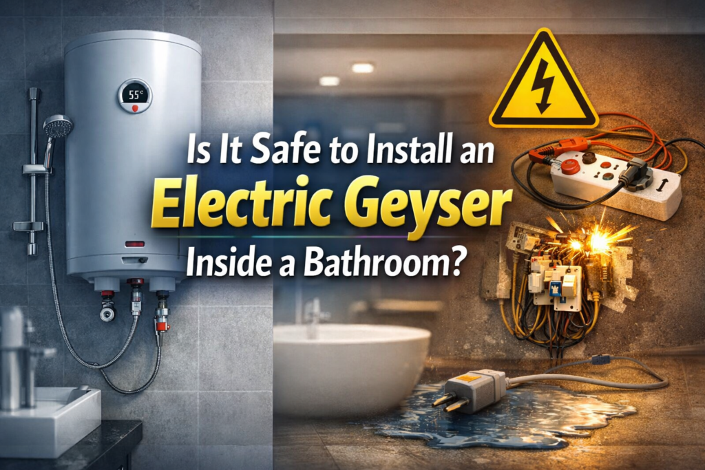 Why Do People Think Electric Geysers Are Dangerous in Bathrooms