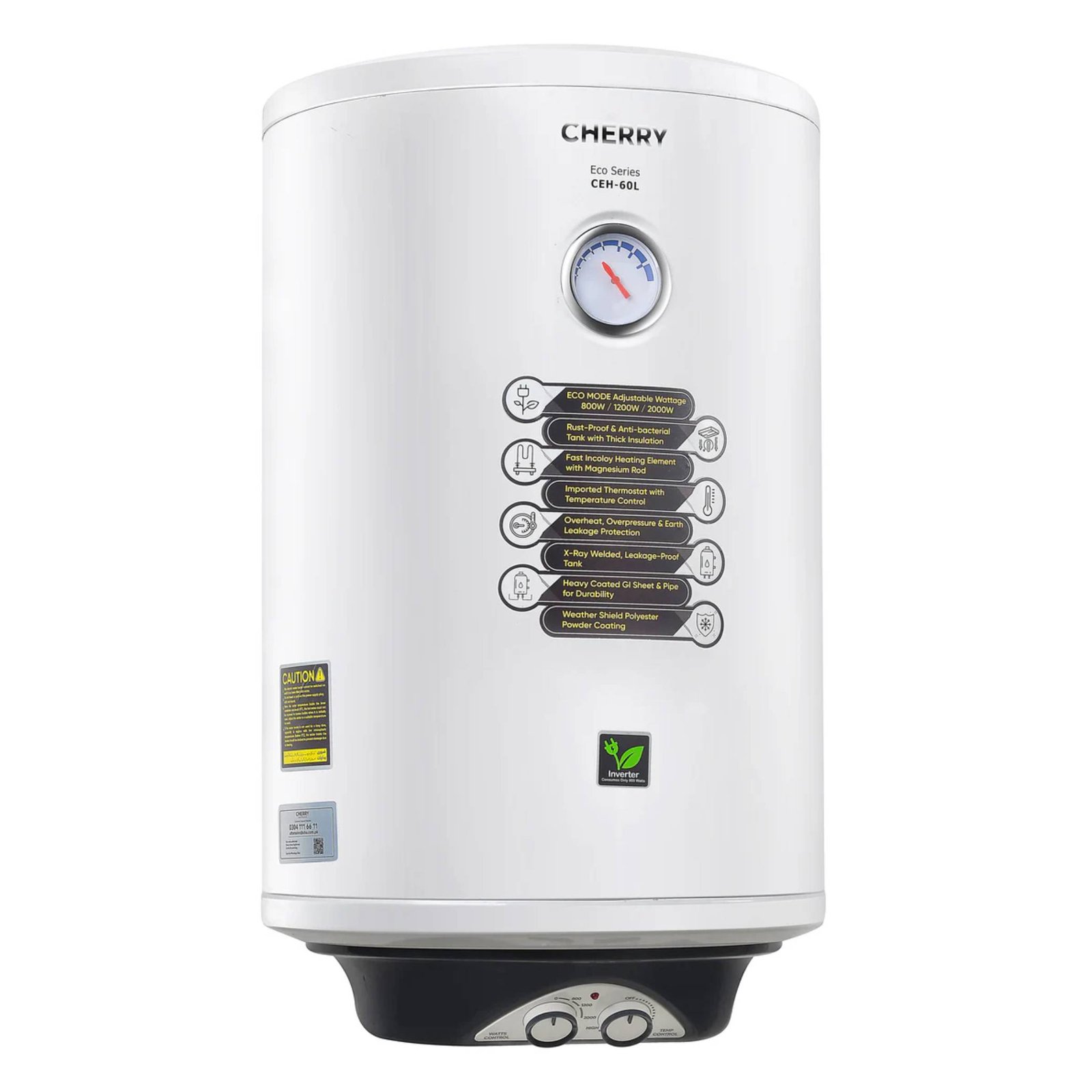 Cherry ECO Series Electric Water Geyser CEH-60L - Image 2