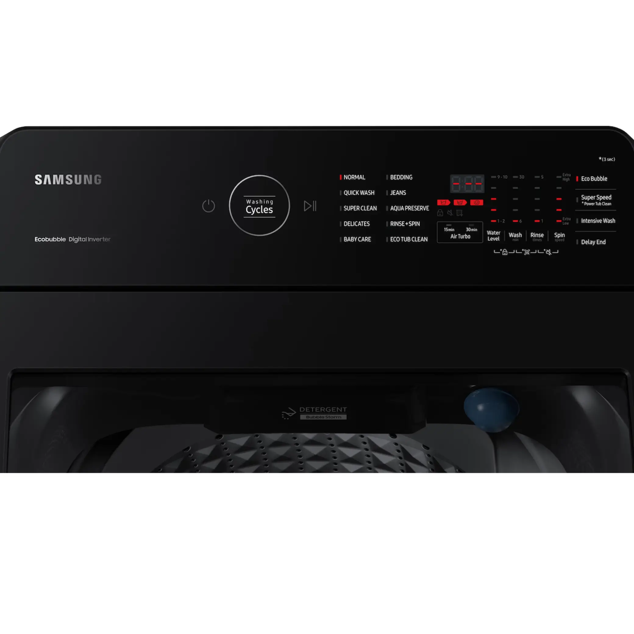 Samsung 9KG Washing Machine WA90CK4545BDRT